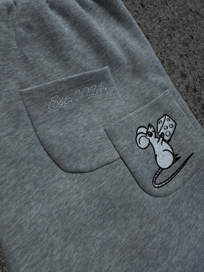 Ash Grey Mouse Core Sweatpants