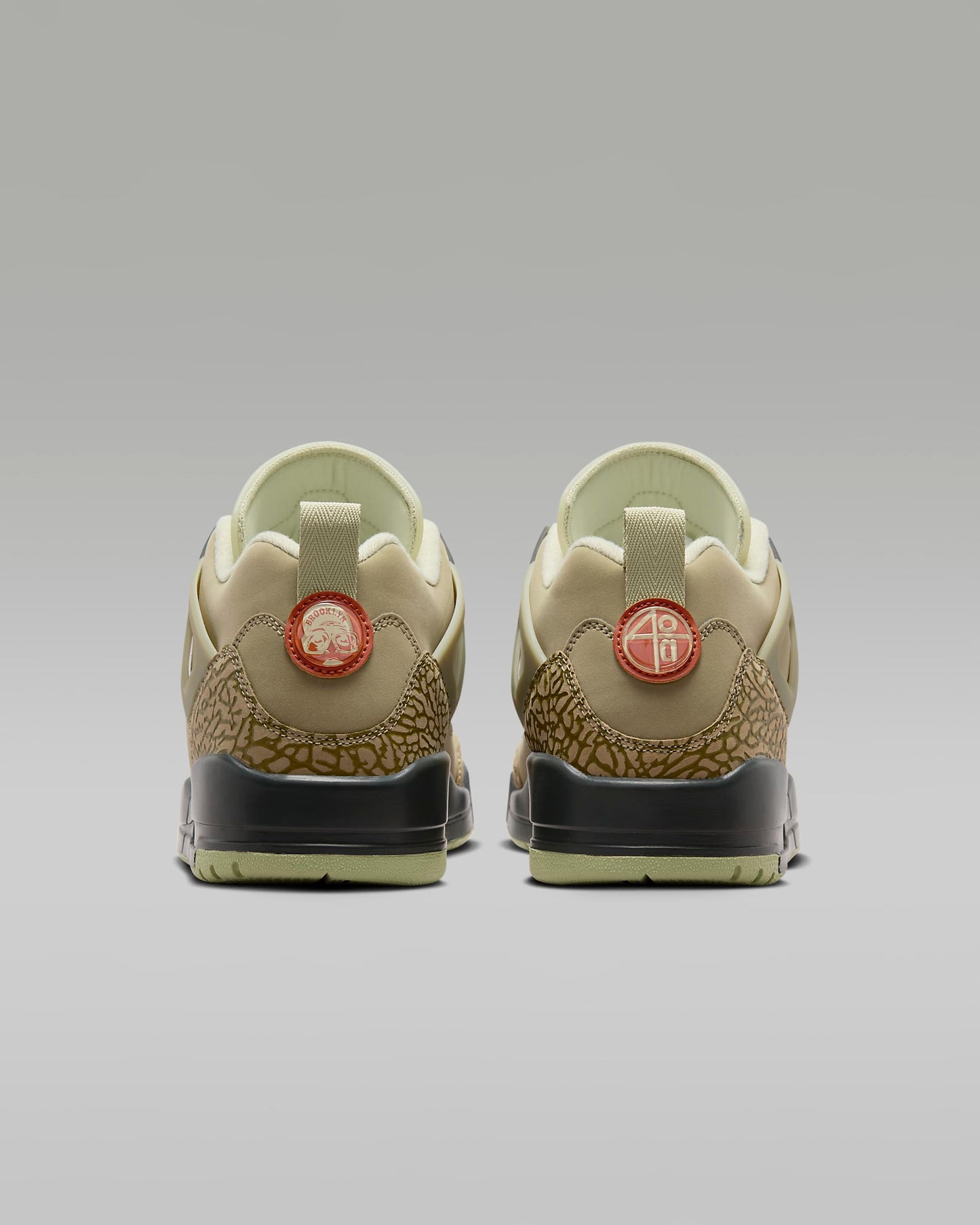 Neutral Olive Nike Air Jordan Spizike Low Sneakers