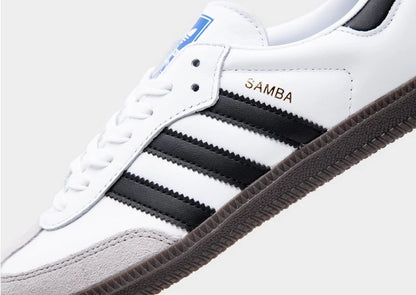 White Adidas Originals Samba OG